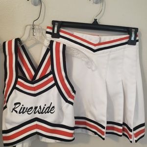 College Cheerleading uniform